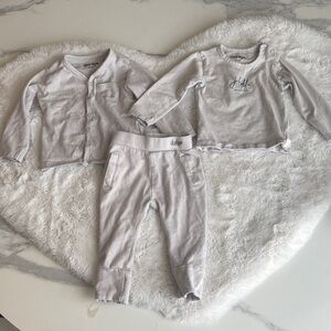 Children's Light Gray 3 Piece Set